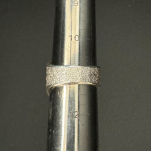 Load image into Gallery viewer, No. 8 Turquoise Saddle Ring, Tufa Cast with 18k Gold Bezel, Size 11